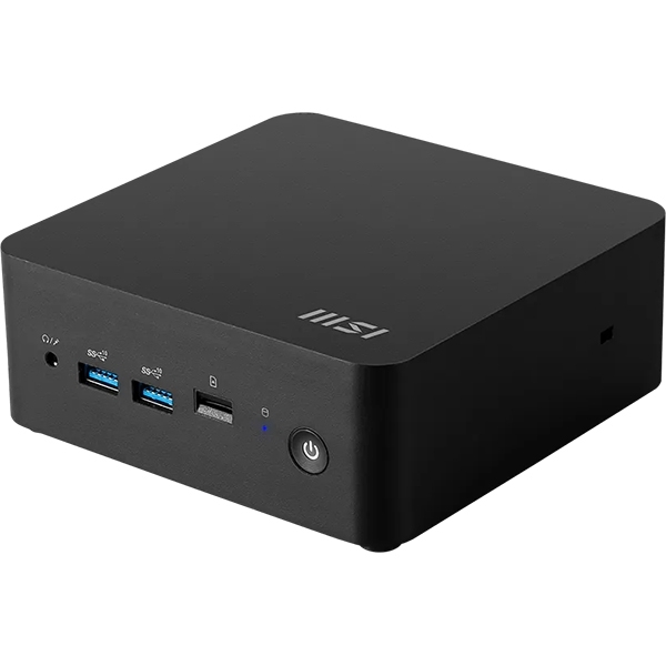 Mini namizni računalnik MSI Cubi NUC 1MG-237BEU barebone Core 7 / Wi-Fi 6E + BT / 2×2.5Gbps (črn)