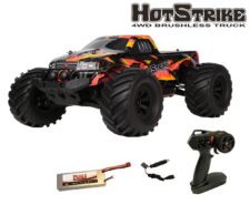 RC-HOTSTRIKE BRUSHLESS TRUCK 1:10/4WD/ RTR/DF-3198