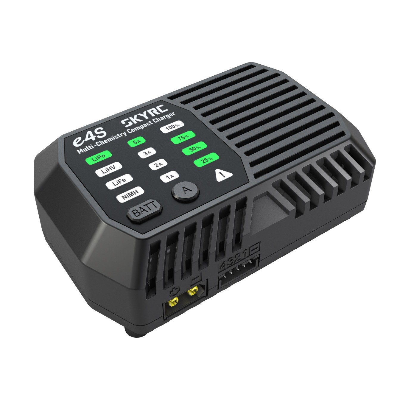 SkyRC e4S AC Polnilnik NiMH 6-8 / LiPo 2-4S 1-5A 60W/ROBI-100229