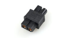 Adapter XT60 ženski na Tamiya moški – kompakten, črn/AMW-28204