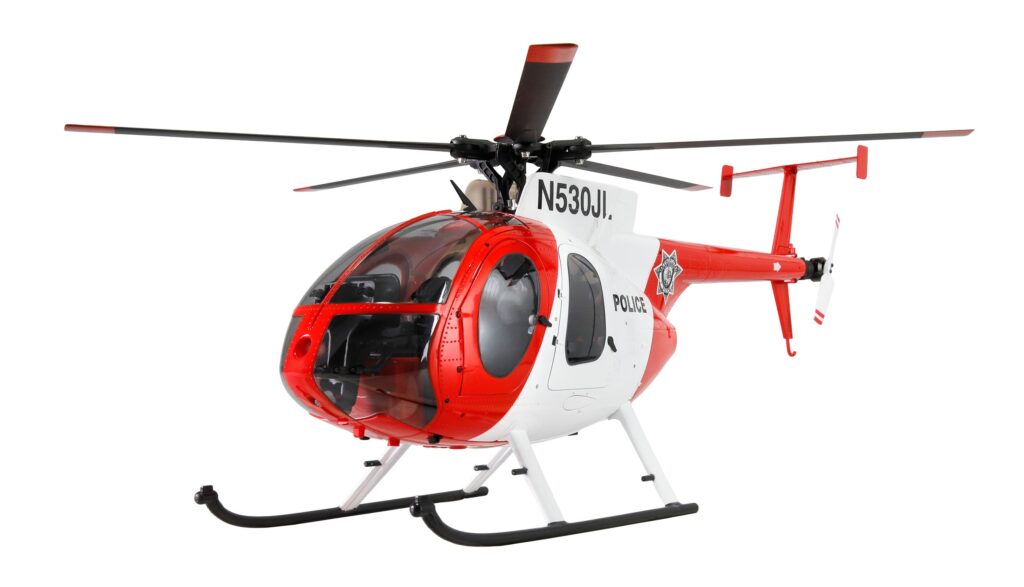 MD500 Pro GPS policijski helikopter – 9-kanalni 3D/6G RTF/AMW-25374