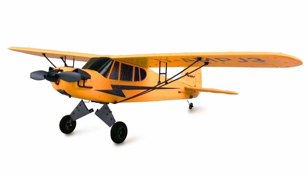 Piper J-3 Cub RC Letalo z žiroskopom – idealno za začetnike!/AMW-24107
