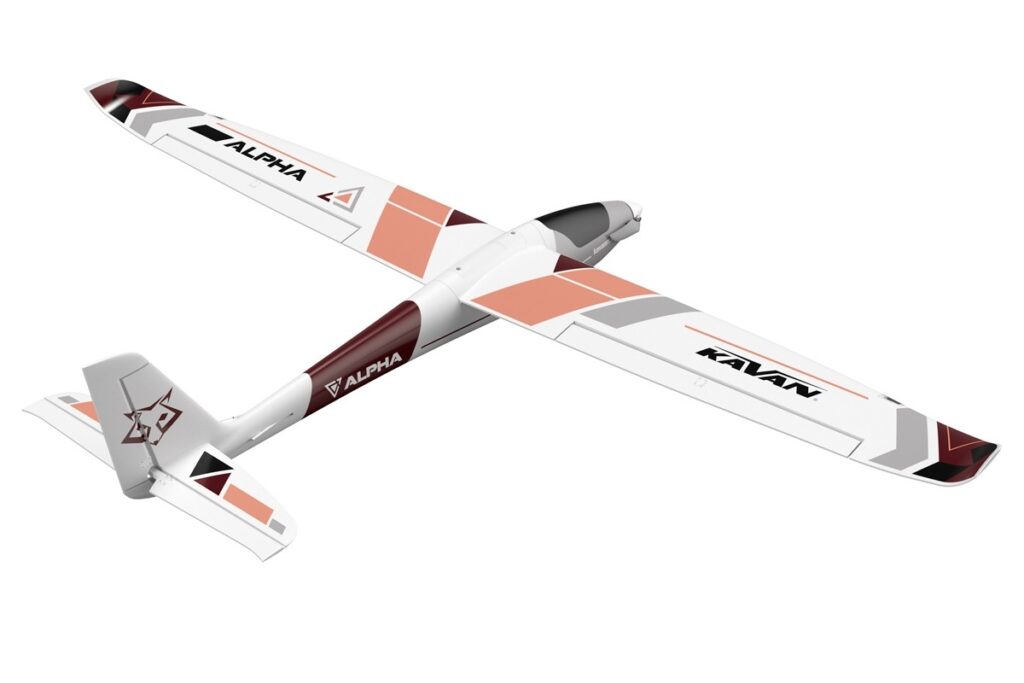 KAVAN Alpha V2 1500 mm ARF/rdeča/KAV-02-8076