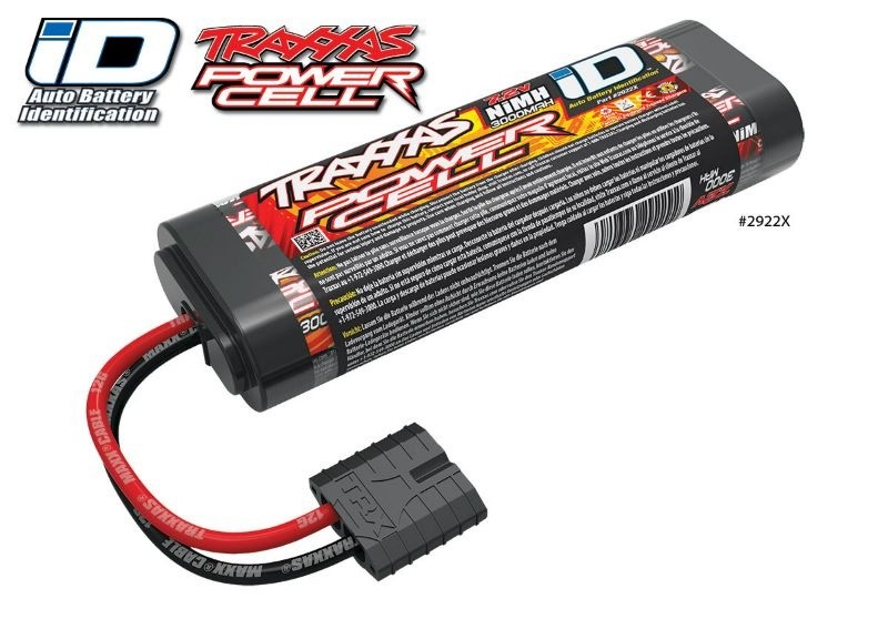 Traxxas Power Cell NiMH 6-celični Stick 3000 mAh 7,2 V z iD priključkom/2922X