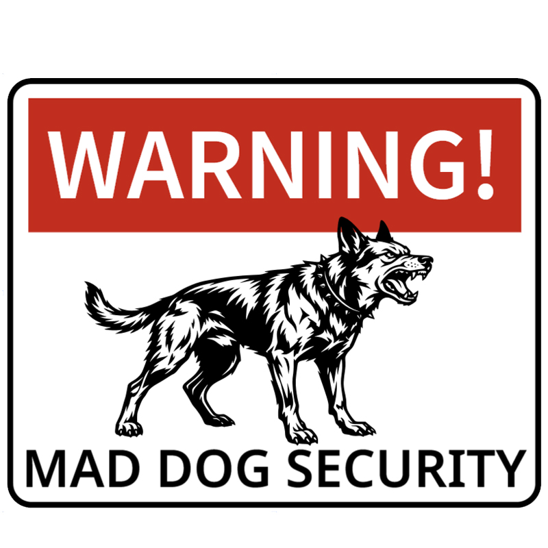 Tabla “Mad Dog Security”